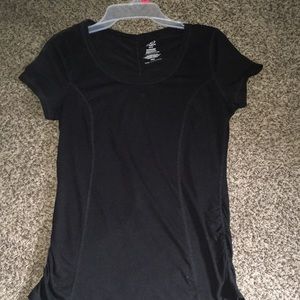 Black sinched side shirt size (8-10)